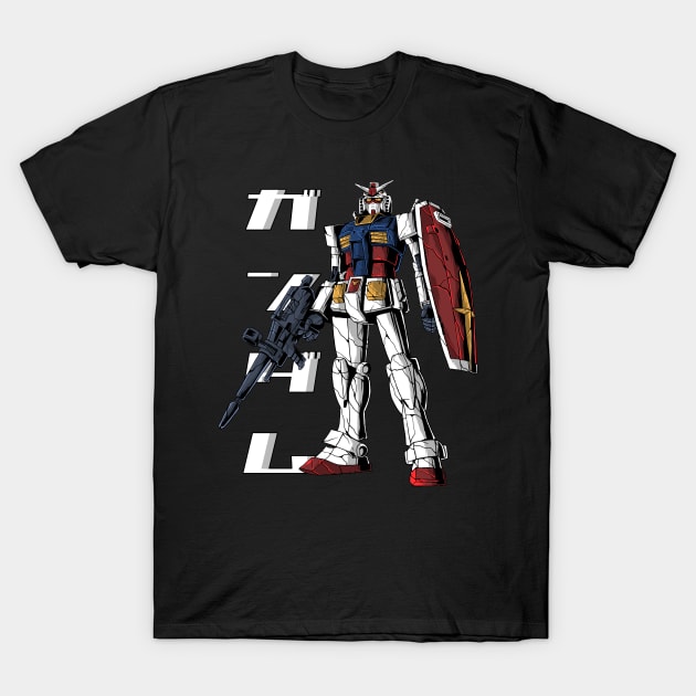 gundam rx 78 T-Shirt by Amartwork